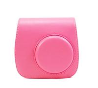 MAGILL Classico retro. PU. Cinturino for fotocamera in pelle Borsa a tracolla copertura protettiva Coperchio protettivo for fotocamera adatto for Polaroid Fit for Fujifilm Mini 8 8+ 9 Borsa fotografic