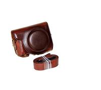 MAGILL Coperchio protettivo della fotocamera for cinturino PU. Coperchio protettivo della borsa della fotocamera in pelle adatta for Canon Fit for PowerShot G9 X G9X G9 X marchio II G9X2. Borsa fotogr