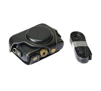 MAGILL PU. Custodia protettiva for custodia in pelle for viti Cover di protezione inferiore tracolla a tracolla borsa a tracolla adatta for Sony RX100 RX100II RX100 M3 RX100III M4 M5 M6 Borsa fotograf