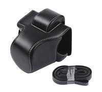 MAGILL Studio fotografico PU. Borsa for fotocamera for fotocamera in pelle Video mini fotocamera borsa for cinturino sostitutivo adatto for Canon EOS M5 M50 M50II Borsa fotografica (Color : Noir)