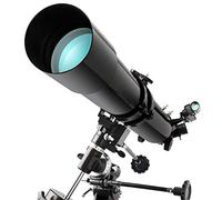 MaGiLL Telescopio astronomico, Lente Ottica con Rivestimento Completo HD da 80 mm, treppiede Portatile da Campeggio per osservare Le Stelle all'aperto per Principianti, Adulti e Bambini, binocolo