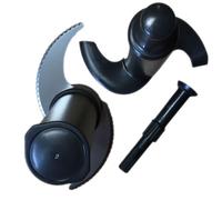 Magimix - Impastatrice + fodero + coltello in metallo, colore: Nero