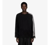Magione Y-3 Knitted 3 Stripes Fringy Sweater UNISEX Back L