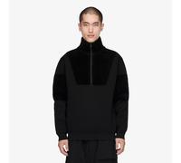 Magione Y-3 Knitted Pane Bocked Haf Zip UNISEX Back L