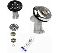 MagiProject Coppia conica da 9 Denti per Asta Ø 28mm Testina decespugliatore Universale + Grasso Lubrificante