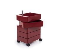 Magis 360 Contenitore 5 Trolley Bordeaux