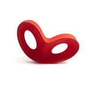 MAGIS VOIDO poltrona a dondolo in polietilene rocking chair design by Ron Arad