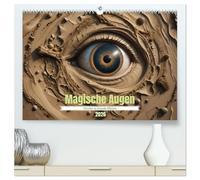Magische Augen (hochwertiger Premium Wandkalender 2026 DIN A2 quer), Kunstdruck in Hochglanz: Tauchen Sie ein in Augen als Fenster in fremde Welten