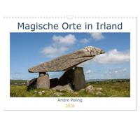 Magische Orte in Irland (Wandkalender 2026 DIN A3 quer), CALVENDO Monatskalender: Eine Reise zu den magische Orten Irlands