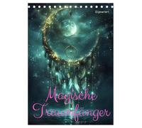 Magische Traumfänger (Tischkalender 2026 DIN A5 hoch), CALVENDO Monatskalender: Zauberhafte Schutznetze für gute Träume - KI generiert