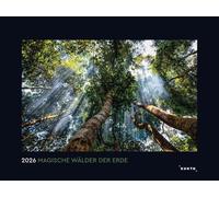 Magische Wälder der Erde - KUNTH Wandkalender 2026: Hochwertiger, bildstarker Kalender mit Spiralbindung im Großformat