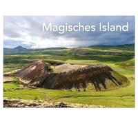 Magisches Island (Tischkalender 2026 DIN A5 quer), CALVENDO Monatskalender: Einmalige Naturgewalten und Erlebnisse in Island