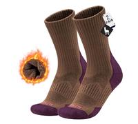 MAGISDU Calze Termiche Donna Uomo 2 Paia Lana de Alpaca Invernali Calzini Termici Calde Caldi Pesanti Ciclismo Trekking Running Sci Sportive Taglie 35-56