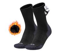 MAGISDU Calze Termiche Donna Uomo 2 Paia Lana de Alpaca Invernali Calzini Termici Calde Caldi Pesanti Ciclismo Trekking Running Sci Sportive Taglie 35-53