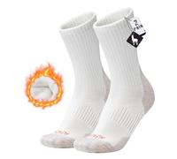 MAGISDU Calze Termiche Donna Uomo 2 Paia Lana de Alpaca Invernali Calzini Termici Calde Caldi Pesanti Ciclismo Trekking Running Sci Sportive Taglie 35-69