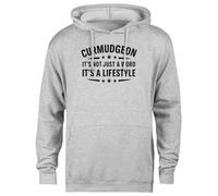 MAGITONE Brontolone Non È Solo Una Parola Felpa con Cappuccio Grigia Unisex Pullover Senza Genere Unisex Grey Hoodie Genderless Pullover