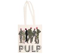 MAGITONE Custom Pulp Hits Band Totebag Unisex Borsa Per La Spesa Beige Riutilizzabile Unisex Totebag Beige Shopping Sack Reusable