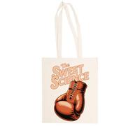 MAGITONE Dolce Scienza Boxe Totebag Unisex Borsa Per La Spesa Beige Riutilizzabile Unisex Totebag Beige Shopping Sack Reusable