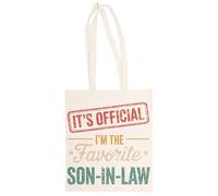 MAGITONE È Ufficiale Sono Il Figlio Prediletto Totebag Unisex Borsa Per La Spesa Beige Riutilizzabile Unisex Totebag Beige Shopping Sack Reusable