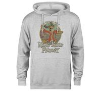 MAGITONE Hong Kong Phooey 1974 Felpa con Cappuccio Grigia Unisex Pullover Senza Genere Unisex Grey Hoodie Genderless Pullover
