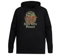 MAGITONE Hong Kong Phooey 1974 Felpa con Cappuccio Nera Unisex Pullover Senza Genere Unisex Black Hoodie Men Women