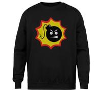 MAGITONE Logo della Bomba Serious Sam Maglia Nera Unisex Girocollo Genderless Unisex Black Jumper Genderless Crewneck