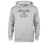 MAGITONE Madre dei Topi Felpa con Cappuccio Grigia Unisex Pullover Senza Genere Unisex Grey Hoodie Genderless Pullover