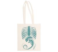 MAGITONE Radiografia Aliena Raggi X Alieni Totebag Unisex Borsa Per La Spesa Beige Riutilizzabile Unisex Totebag Beige Shopping Sack Reusable