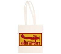 MAGITONE Streghe Della Notte Della Seconda Guerra Mondiale Totebag Unisex Borsa Per La Spesa Beige Riutilizzabile Unisex Totebag Beige Shopping Sack Reusable