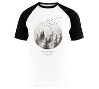 MAGITONE Vintage Dipinto della Vergine Maria T-Shirt Baseball Bianca Unisex Manica Lunga Unisex Baseball Tee White Long Sleeve T-Shirt