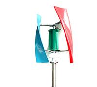 Maglev permanente 12v 24v di potere della turbina eolica di energia alternativa della condotta di aria interna del generatore eolico 1500W con il regolatore di MPPT(Wind turbine only,WHITE_24V)
