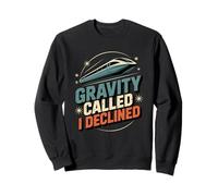 Maglev Train Physics Humor Gravity Chiamato Ho rifiutato la Scienza Felpa