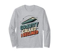Maglev Train Physics Humor Gravity Chiamato Ho rifiutato la Scienza Maglia a Manica