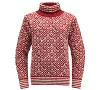 Devold - Svalbard Sweat Highneck - Pullover di lana L fuchsia