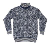 Maglia a collo alto Devold Svalbard Wool High Neck Taglia: XL / Colore: blu