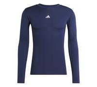 Maglia a compressione a maniche lunghe adidas Techfit Bleu L