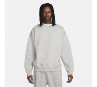Maglia a girocollo in fleece Nike Solo Swoosh - Uomo - Grigio XL