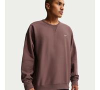 Maglia a girocollo in fleece Nike Solo Swoosh - Uomo - Viola L