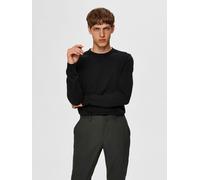 SELECTED HOMME Pullover 'SLHBerg' nero, Taglia S