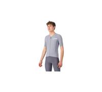 Maglia a manica corta castelli premio evo grigio