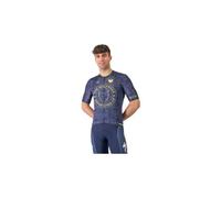 Maglia a manica corta castelli wolfpack 1000 victory uomo blu oro