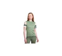 Maglia a manica corta craft core endur donna verde beige
