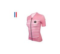 Maglia a manica corta da donna lebram ventoux salmon dal taglio regolare