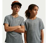Nike - Kid's Dri-Fit Miler S/S Top - Maglia funzionale M grigio