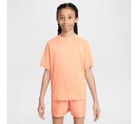 Maglietta per ragazzi Nike Boys Multi Dri-FIT Short-Sleeve Top - apricot agate/washed coral/white - Arancione