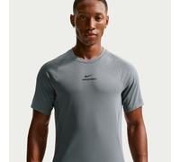 Nike - Pro Dri-FIT NPT S/S Top - Maglia da corsa S grigio