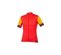 Maglia a manica corta endura fs260 ii pomegranate rosso