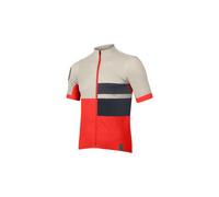 Maglia a manica corta endura fs260 print grenade red beige