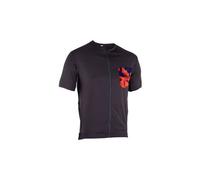 Maglia a manica corta leatt mtb trail 3 0 shadow grigio