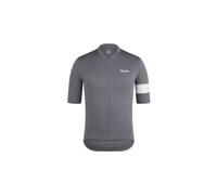 Maglia a manica corta rapha core uomo grigio bianco